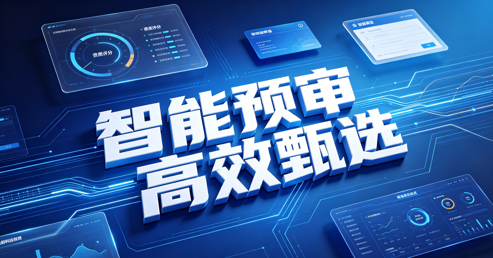 智能预审,高效甄选 智能预审,高效甄选